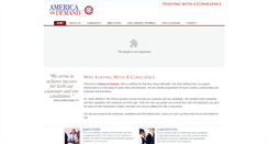 Desktop Screenshot of americaondemand.net